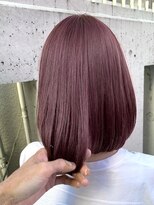 アッシュ 祐天寺店(Ash) ブリーチありのピンクベージュボブ