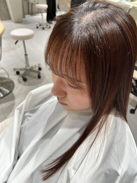 ロンドメリア 天神大名店(Lond Melia) ★大人ガーリー艶髪チョコレート髪質改善★ #髪質改善#縮毛矯正