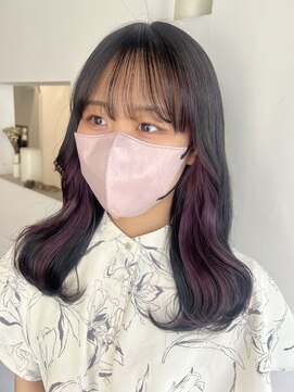 トロニー(TLONY) ラベンダーピンク インナーカラー stylist/miaki