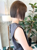 ノエ(noe)&nbsp;ミニボブ×オリーブベージュ