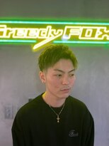 グリーディーフォックス 三軒茶屋(GreedyFOX)&nbsp;波巻き/マッシュパーマ/ウルフ/ハイライト<理容室>三軒茶屋