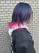 リア(Lia by KENJE)&nbsp;ウルフ&インナーカラー&ダブルカラー♪