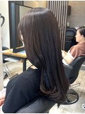髪質改善トリートメントミルクティーベージュカラーくびれヘア