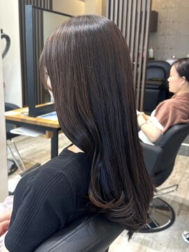 アトリエコア(Atelier Coa) 髪質改善トリートメントミルクティーベージュカラーくびれヘア