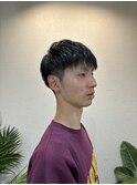 『爽やか2ブロックショートマッシュ』