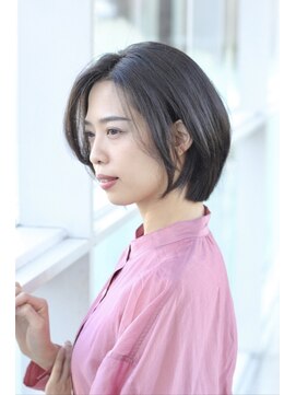 ミスエッセンス(MISS ESSENCE) シンプルが可愛い大人の丸みボブ/ミスエッセンス竹下