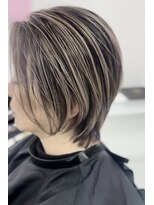 シャルティア(SHALLTIA)&nbsp;ショートバレイヤージュ【山口県バレイヤージュSHALLTIA】