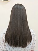 縮毛矯正+髪質改善トリートメント