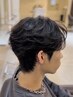 【メンズ限定】フェザーパーマ＋カット　￥11000