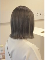 カラースタンド(COLOR STAND)&nbsp;ケアブリーチカラー透明感暗めグレーカラーミルクティベージュ