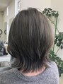 クアルト ヘアー(cuarto hair)&nbsp;透明感抜群！オリーブグレージュ白髪もカバーできますよ♪