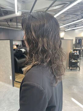 シアン(cyan.) ロングパーマ