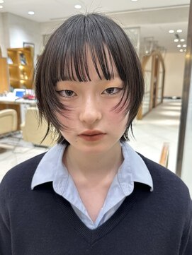 ピークアブー 銀座中央通り(PEEK-A-BOO) フェイスレイヤーボブイメチェン似合わせカット