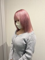 ジェム(GEM) 【hinana】綺麗に色落ちするペールピンク