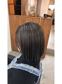シルバーグレー＆ハイライト