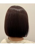 切りっぱなしボブ