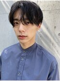 MEN’S HAIRブルーブラックシャドウパーマ