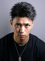 ゴールド 京都(GOALD)&nbsp;フェザーショート　ニュアンスパーマ　センターパート　毛流れ