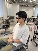 ユーフォリア 渋谷グランデ(Euphoria SHIBUYA GRANDE)&nbsp;メンズカット メンズヘア 襟足あり センターパート AKARI