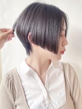 モリオフロムロンドン 原宿本店(morio from London) 【morio 原宿】ハンサムショート　前下がり　ウルフ