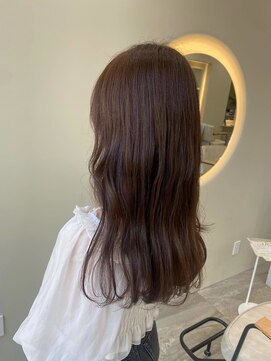 ユニバイリサ 天神大名店(uni by risa) ベージュカラー