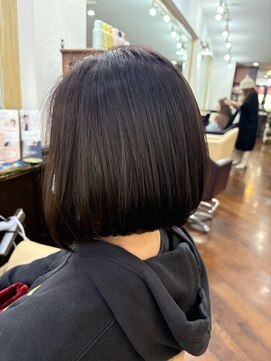 シャンプーボーイアネックス(SHAMPOO BOY Annex) 前下がりボブby ERINA