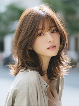 アルトリスト(Altruist Aging×HAIR&SPA) ☆イメチェンピンクベージュアンブレラカラー前髪クールショート