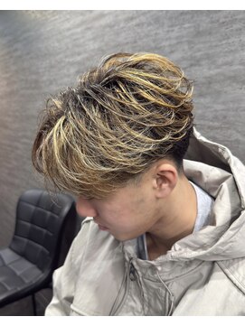 ローグ(ROGUE) ハイライト×フェザーパーマ