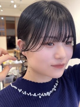 ビューブルー 亀戸錦糸町(VIEW BLUE) ◎小顔前髪顔まわりおくれ毛シースルーロングミディアム
