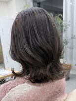 エルヘアメゾン(el. hair maison) ミディアムヘアレイヤーカット☆くびれヘア