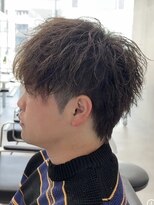 ゴート(GOATO)&nbsp;ツイストスパイラルパーマ 波打ちマッシュ 鹿児島メンズ