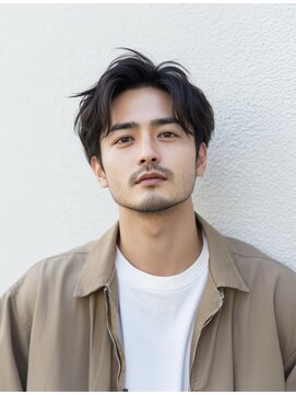 ゼゼ(zeze) 大人アップバング/韓国マッシュ/スペインカール/センターパート