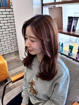 サロンド ベレーザ トータ(salao de beleza tota) ミディアムレイヤー chocolate brown