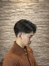 アールドボーテ 理容室(R de Beaute) 銀座 ビジネスフェード 七三分け