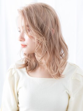 ドクターズ サロン ラブ(Dr's Salon LAB) ミルクティーカラーニュアンスパーマくびレイヤーk古河10代20代