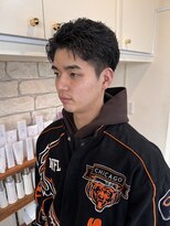 tahie Men’s 谷町【タヒエ メンズ】 癖を活かすショートスタイル