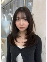 ネモネ バイ ミリー 梅田茶屋町(nemone by milly)&nbsp;こっくりブラウンとフェイスレイヤー