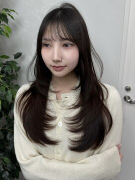 ソア 京都三条河原町(SOA) 20代30代レイヤーカット×透明感グレージュ