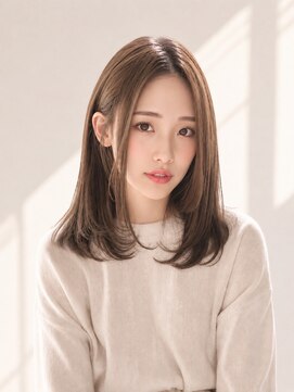 カミガミ 名古屋栄(KAMIGAMI) 韓国くびれミディ×ミルクティーブラウン