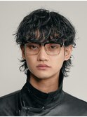 銀座シャドウパーマニュアンスパーマツーブロックメンズパーマ &nbsp;