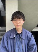 刈り上げマッシュ/メンズパーマ/シャドウパーマ