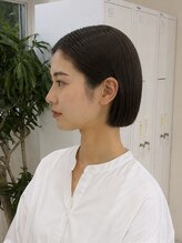シェノン 夙川(CHAINON) ミルクブラウン/レイヤー/ボブ/顔周り/髪質改善酸性縮毛矯正