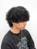 《波巻き、ツイストスパイラル》 メンズカット + 特殊パーマ ¥12,500