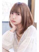 エイミー(Aimee)&nbsp;Aimee ナチュラルボブ×ミルクティーベージュ