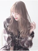[Ferreira]ナチュラルバレイヤージュ・ミルクティベージュカラー