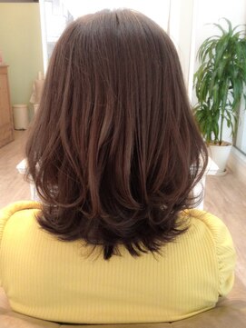 リプル(Ripple) 【Ripple】レイヤーミディ×ナチュラルアッシュ