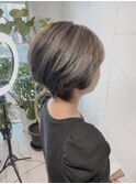 極細ハイライト☆マットアッシュ