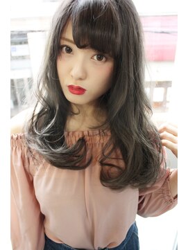 トゥーリ 浜町店 長崎(tuuli) 個室美容室tuuli☆ 透明感漂うイルミナカラーグレージュ☆