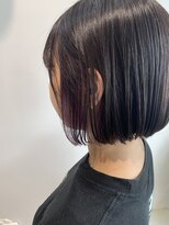 リアン(Lien)&nbsp;Lien☆インナーカラー×パープル×ミニボブ　立川