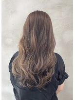 ペスカ 長町南2号店(pesca)&nbsp;【pesca長町南2号店】とろみカーキベージュ ハイライト